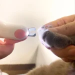 LED Light Cat Dog Nail Clipper Cutter Professional Pet Claw Trimmer with Safety Lock Puppy Kitten Animals Care Grooming Tool Kit - Image 3