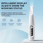 Type C Dog Paw Trimmer with LED Light Waterproof Pet Hair Trimmer with LED Display Dog Clippers for Grooming 18mm Widen Blade - Image 5