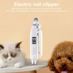 2 in 1 Electric Pet Nail Trimmer with LED Lights Pet Nail Grinder Dog Nail Trimmer and Grinder for Small Medium Large Dogs/Cats - Image 4